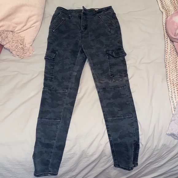 Camo black jeans - Picture 1 of 4